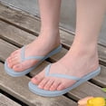 thumbnail image 5 of Daolelai Ladies Slippers New Colorful Flip Flops Bathing Non-Slip Portable Beach Sandals, 5 of 5