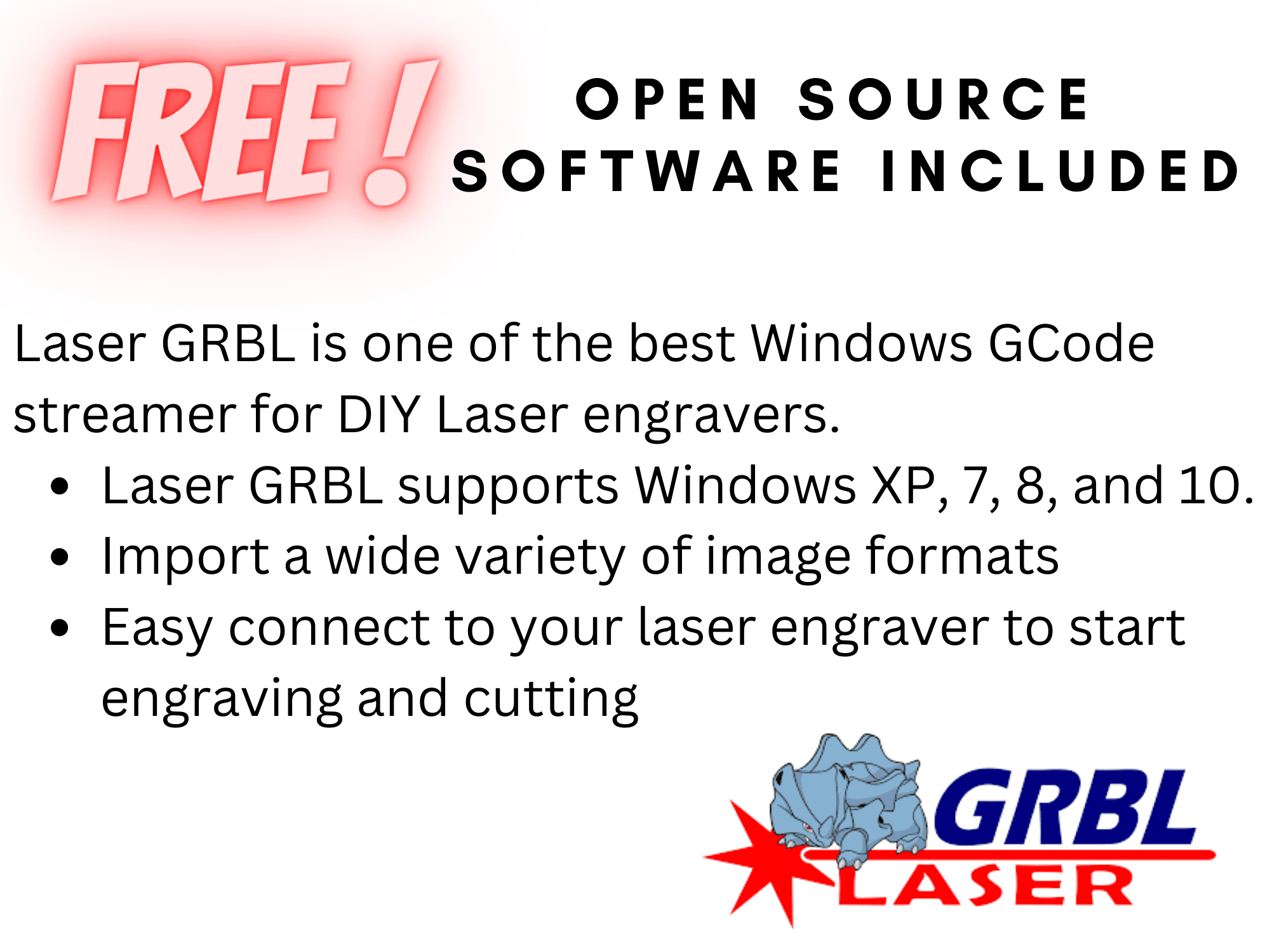 Laser Engraver and Cutting Machine, Largest Area 17in x 18in, 30W - by Rezati
