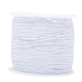 thumbnail image 2 of Cordón de hilo elástico de 1mm X 100m, cuerda para manualidades DIY, joyería, pulsera, cuerda blanca, 2 of 14