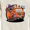 thumbnail image 3 of Paw Patrol - Let's Roll Zuma - Toddler And Youth Crewneck Fleece Sweatshirt, 3 of 6