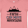 thumbnail image 4 of Inktastic Faith Can Move Mountains Girls Baby T-Shirt, 4 of 5