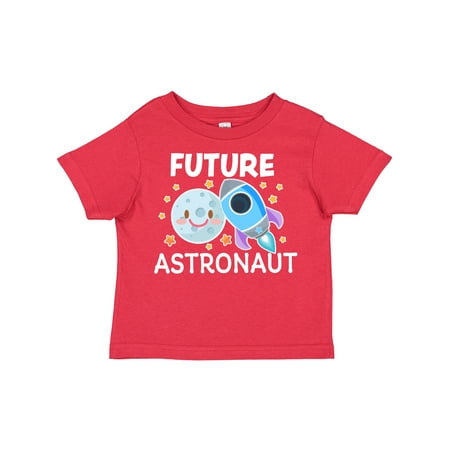 

Inktastic Future Astronaut with Spaceship and Moon Gift Toddler Boy or Toddler Girl T-Shirt