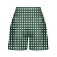 thumbnail image 5 of LEBONYARD Women's Shorts in Comfortable and Soft Materials,Women's Summer Printed Pocket Bandage Shorts Casual Pants Green S, 5 of 5