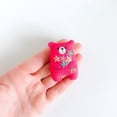 thumbnail image 7 of Moxufan Pocket Hug Flower Bear Doll Handmade Felt Floral Bouquet Little Bear Plushie Toy Decoration Desktop Ornament Birthday Christmas Gift,Yellow, 7 of 7