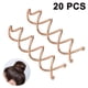 thumbnail image 1 of 20 horquillas en espiral para el cabello, pinzas giratorias, pinzas redondas para el cabello, espiral para peinado, horquillas para el cabello DIY, pinzas giratorias Ormromra 2035982-3, 1 of 8