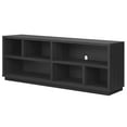 thumbnail image 6 of Evelyn&Zoe Bowman Rectangular TV Stand for TV's up to 75", Charcoal Gray, 6 of 6
