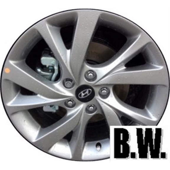 17x7 in Wheel for HYUNDAI VELOSTER 2016-2017 SILVER Reconditioned Aluminum Rim
