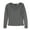 Grey - gray, variant on BDG Womens Slim Fit Thermal Pullover Sweater, Green, Medium