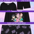 thumbnail image 4 of Pijama KPop Demon Hunters Huntrix para niñas de 5 a 6 años, 4 of 6