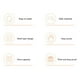 thumbnail image 3 of Soporte De Dispensador De Huevos De 4 Niveles, Rejilla De Huevo Automático, 30 Huevos, Un Organizador De Huevos Que Ahorra Espacio Con Rieles Protectores Para Refrigerador, 3 of 7