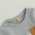 thumbnail image 5 of Caqnni Baby Boy Girl Clothes Toddler Fall Winter Outfits Crewneck Sweatshirt and Jogger Pants Set for 0 6 12 18 24 M 1t 2t 3t 4t 5t 6t Gift Sets(18-24 Months,Grey), 5 of 7