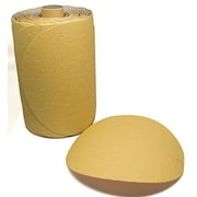 Benchmark Abrasives 6" Discs on a Roll - PSA Gold DA Sanding Paper (100 Discs - 320 Grit)