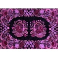 thumbnail image 1 of Ahgly Company Indoor Rectangle Medallion Purple French Area Rugs, 8' x 10', 1 of 4