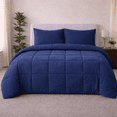 thumbnail image 1 of ALVANA Set de Edredón 2 Piezas Acolchado Extra Grande Hipoalergénico Relleno Suave de Microfibra Down Alternative Ideal para Todo el Año Uso como Edredón o para Funda Duvet, 1 of 6