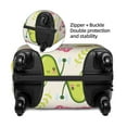 thumbnail image 4 of Balery Luggage Cover Avocado Work Out Print Suitcase Covers for Luggage Elastic Washable Suitcase Protector Fits 18-32 Inch Luggage-Small, 4 of 9