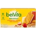 thumbnail image 2 of BelVita Breakfast Biscuits Duo Crunch Strawberry & Yogurt 250g - UK Version Imported by Sentogo, 2 of 6
