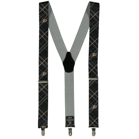 Men s Black Anaheim Ducks Suspenders