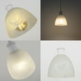 thumbnail image 2 of Kiven 1-Light H-Type track lighting pendants Adjustable Height,Modern h track pendant lights with Remote Control Dimmer,Decorative Track Lighting Fixture,White, 2 of 7