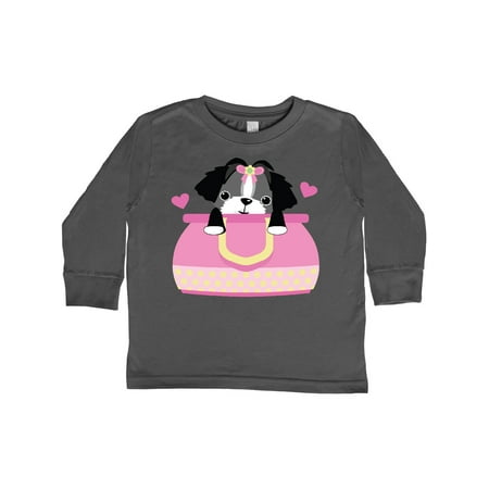 

Inktastic Shih-Tzu Gift Toddler Toddler Girl Long Sleeve T-Shirt