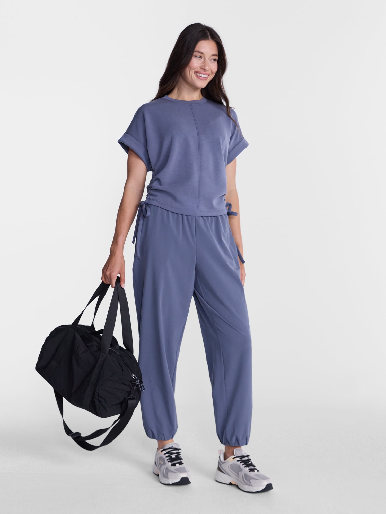 Avia Women's and Women's Plus ScubaKnit Top, Size XS-4X