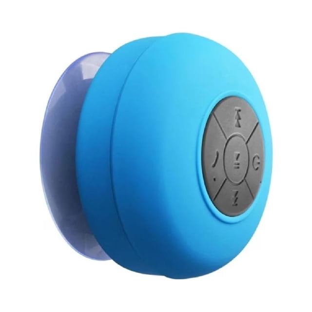 Bocina Frequenz Waterproof Portátil, Recargable, Bluetooth, Azul