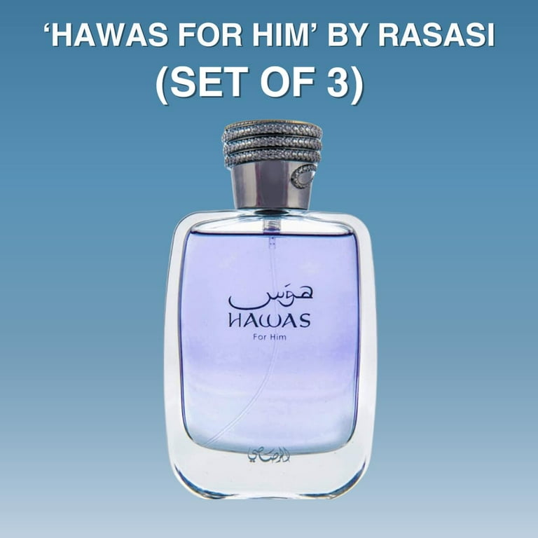Hawas For Him 100ml オードパルファム Hawas for Men Eau de Parfum Spray 100ml (3.4 oz) by Rasasi