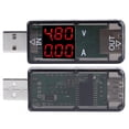 thumbnail image 3 of Khall USB Color Meter,USB Tester,USB Color LCD Voltmeter Ammeter Current Meter Multimeter Charger USB Tester, 3 of 8