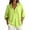 Green, variant on Dvprdro Womens Casual Button Down Shirts Cotton Linen Solid Long Sleeve Loose Fit Blouses Turn Down Collar Tops