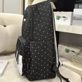 thumbnail image 6 of Slccxzc  Black Piano and Polka Dot Print Large Capacity Backpack Casual Travel Shoulder Bag, 1 Piece, 6 of 7
