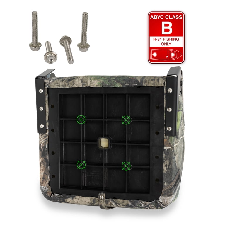 Springfield Marine Folding Boat Seat, Mossy Oak Duck Blind photo 6