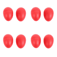 thumbnail image 1 of 4 Pair Plastic Percussion Musical Egg Maracas Shakers Red, 1 of 7