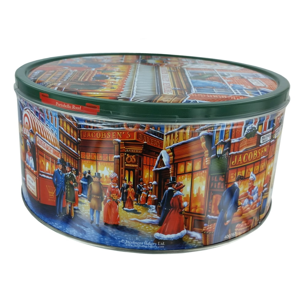 Jacobsens Danish Butter Cookies, 64 Ounce