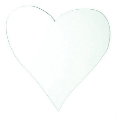 RoomMates MIR0005HRL Heart Peel & Stick Mirror