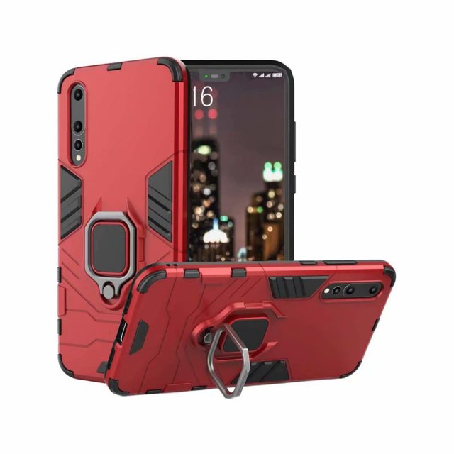 Hybrid Heavy Duty Protection Shockproof Defender Kickstand Armor Case Cover for Huawei P20 Pro/P20 Pro(2018)
