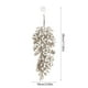 thumbnail image 3 of Seyotauo Glitter Christmas Leaves Garland | Powdered Pearl Cypress Tree Ornaments for Winter Festival Decoration | Champagne Pendant Sticky Powder Pearl Plastic Cypress Leaf Christmas Tree Decor, 3 of 6