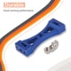 thumbnail image 5 of Tholdsy Mini travesaño de montaje fijo de viga de Metal, soporte de pieza de repuesto DIY 1/12, reemplazo de accesorios de coche de escalada de Control Kits de construcción modelo Azul Tholdsy FN001310-04, 5 of 5