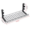 thumbnail image 2 of Rewera Cable management under-table cable management cable basket for managing cables and power strips, 2 of 6