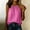 A1 Hot Pink, variant on Gauze Shirts for Women Halter Top Button Hem Shirts Casual Summer Gauze Shirt Boho Shirts Loose Fit Cami Y2K Cute Tops Summer Clothes Solid Color Shirts Plus Size Shirts