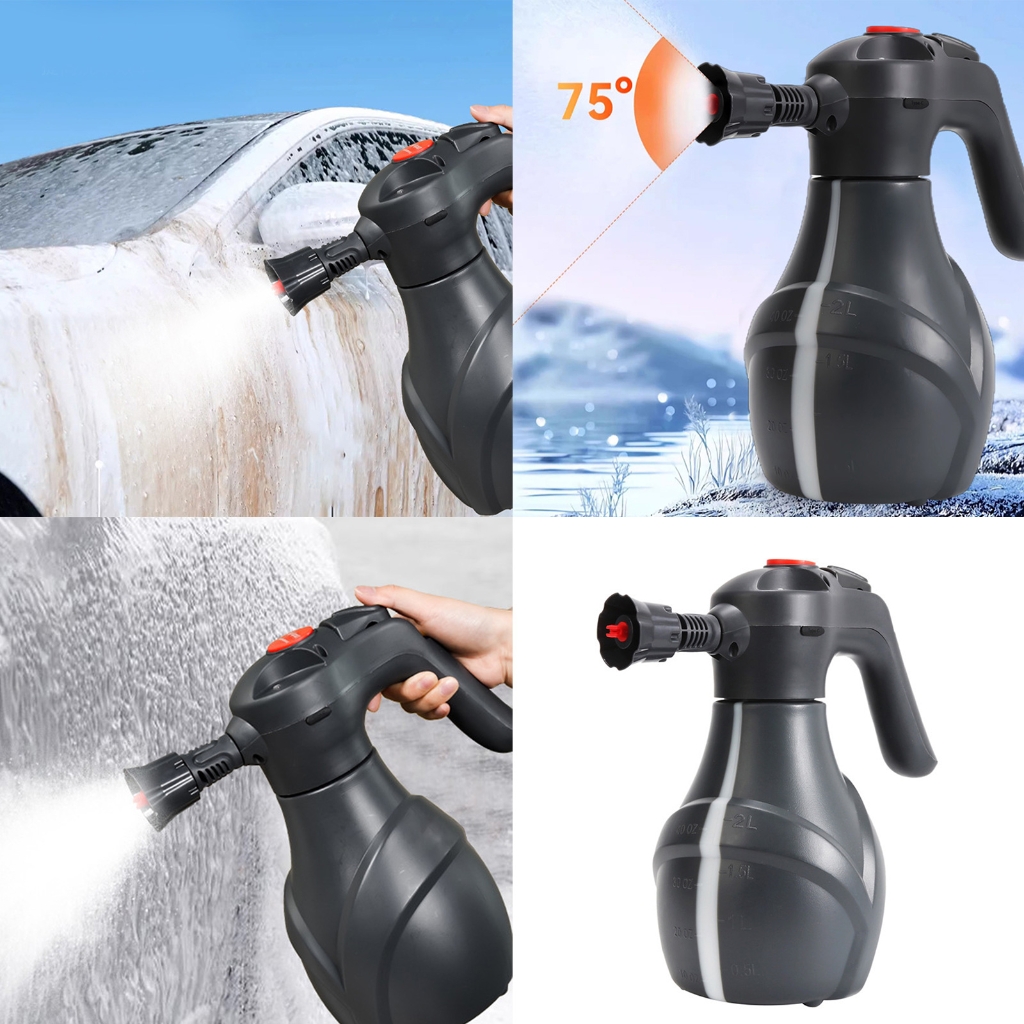 ROCKROK Electric Foam Sprayer Handheld Snow Foam Cannons Car Wash Sprayer Watering Can