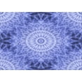 thumbnail image 1 of Ahgly Company Indoor Rectangle Patterned Day Sky Blue Area Rugs, 4' x 6', 1 of 6