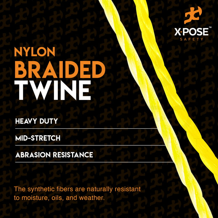 Nylon Twine - 275' Nylon String - Synthetic Thin Twine String - Indoor &  Outdoor Use for Crafts, Camping, Garden, Line Level, Marine, Fishing, Trot