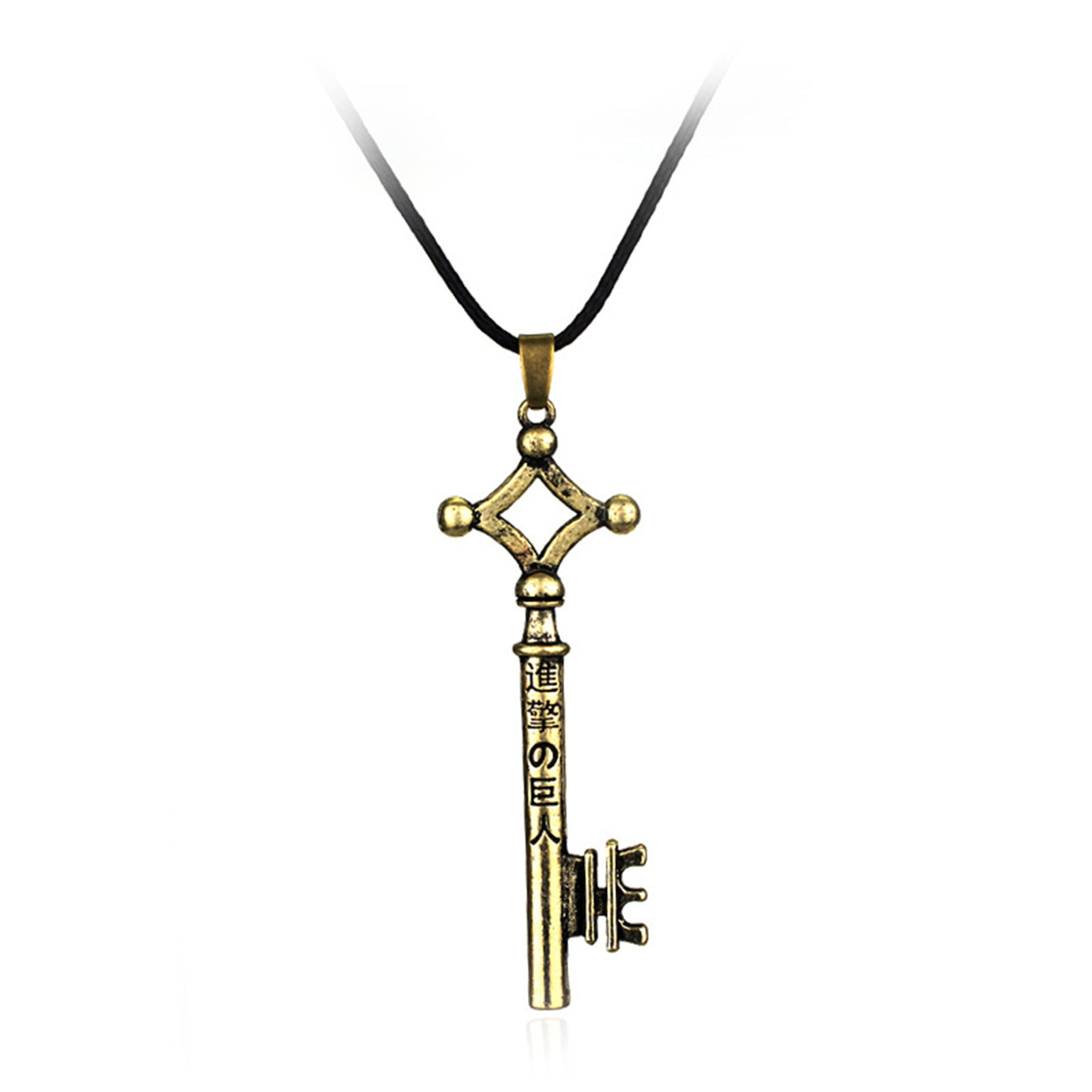 New Eren's Key Necklace Attack on Titan Anime Pendant Chains Collectable Gifts