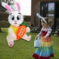 Party Supplies Easter Holiday Inflatable Rabbit Outdoor Decoration Cute