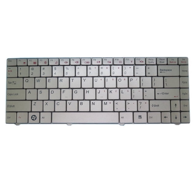 Teclado para portátil CLEVO W840 W830 MP-07G33US64303 6-80-C4500-010-1 Estados Unidos US Champagne Nuevo