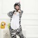 thumbnail image 5 of Pijamas de dibujos animados de cebra para hombres y mujeres, Disfraces de Halloween, Kigurumi, monos de felpa, Mono, 5 of 5