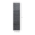 thumbnail image 3 of Contemporary Home Living 2' x 10' Damask Medallion Rectangular Area Throw Rug Runner - Gray and Blue, 3 of 4