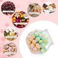thumbnail image 3 of HLONK 6 Pcs Plastic Cookie Jars with Lids  Clear Candy Cookie Jar Wide Mouth Candy Container Candy Containers Clear Candy Holder for Kitchen  Party Table  Home Storage, 3 of 6