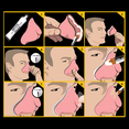 thumbnail image 3 of Tinsley Tattoos DFBLL023 Cat Latex Nose Prosthetic, 3 of 3