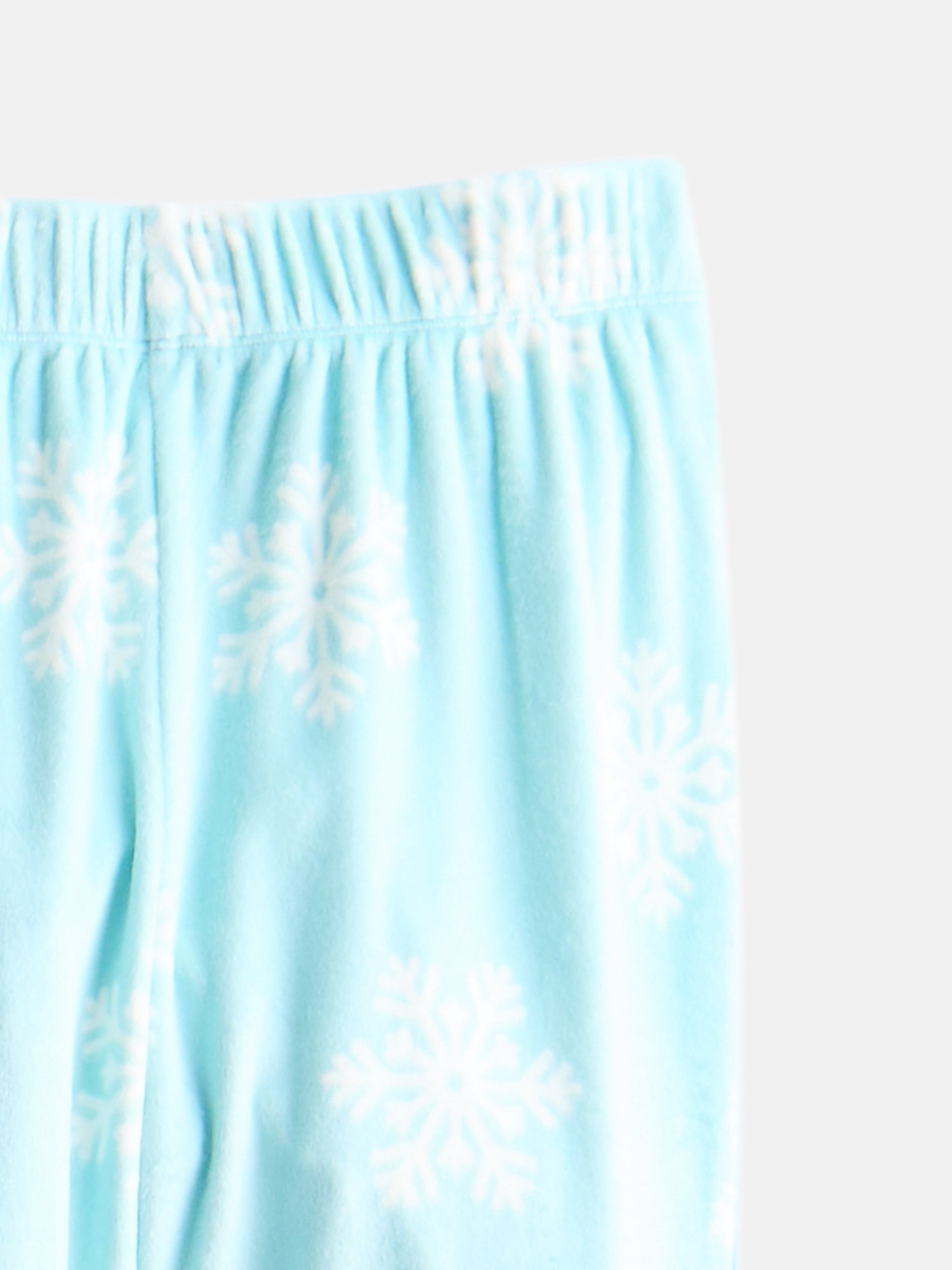 Wonder Nation Girls Velour Long Sleeve Top and Sleep Pants, 2-Piece Pajama Set, Sizes 4-18