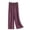 Purple, variant on Shrysg Women's Casual Solid Color Loose Wide Leg Pajama Pants Elastic Waist Lightweight Comfort for All Seasons Beige